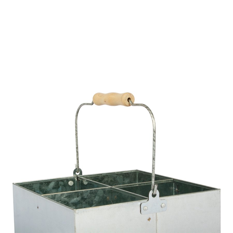 Canasto Galvanizado con mango — vista 3 · GF Group