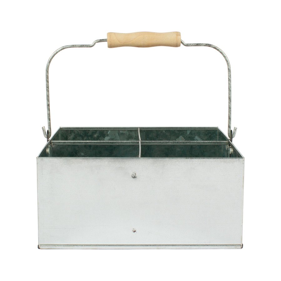 Canasto Galvanizado con mango — vista 2 · GF Group