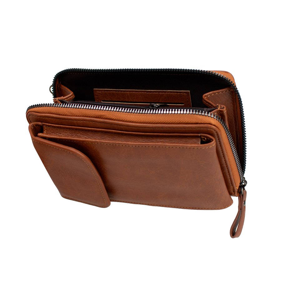 Porta-Documentos y Celular de Eco-cuero «TREVOR» 0.8L — vista 4 · GF Group