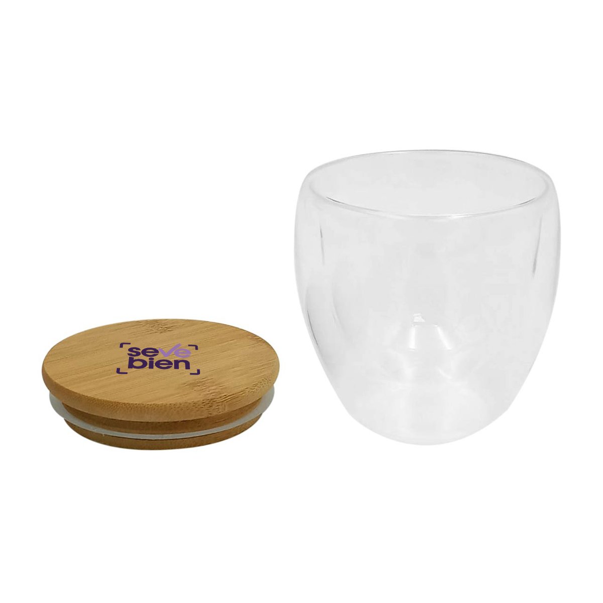 Taza doble vidrio ¨Colombia¨ — vista 2 · GF Group