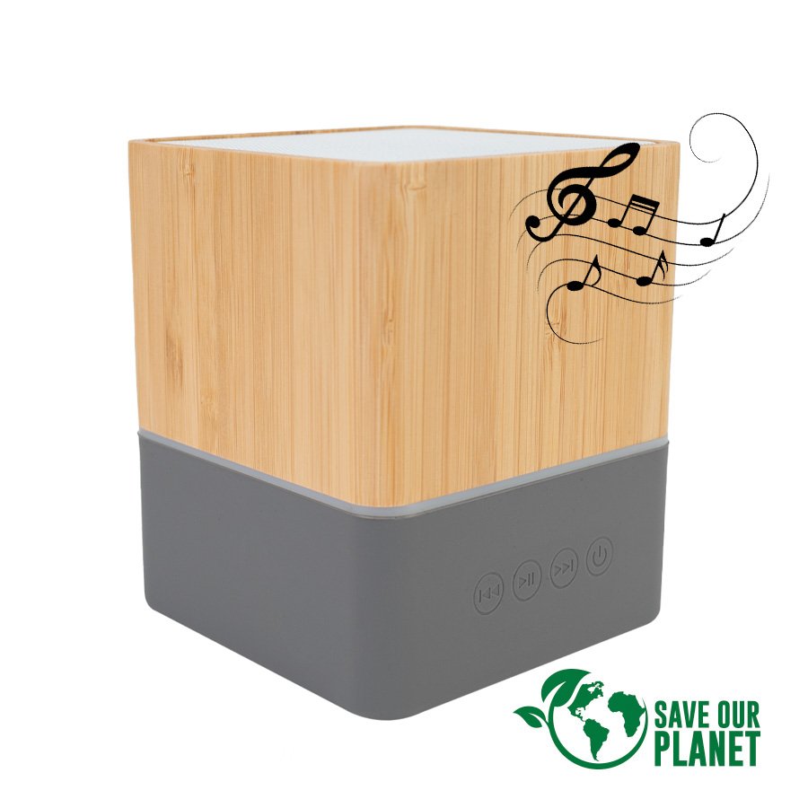 Parlante Altavoz grande de Bamboo «GREAT» · GF Group