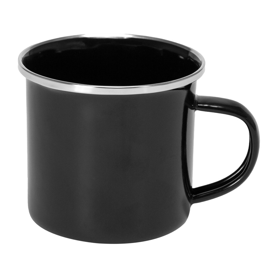 Tazón Enlozado Negro 350ml — Botellas, termos y mugs · GF Group