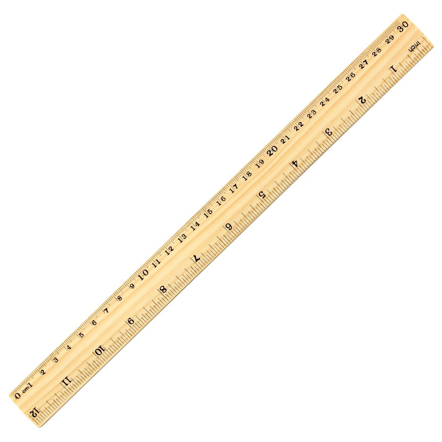 Regla de Madera 30 cm — vista 2 · GF Group