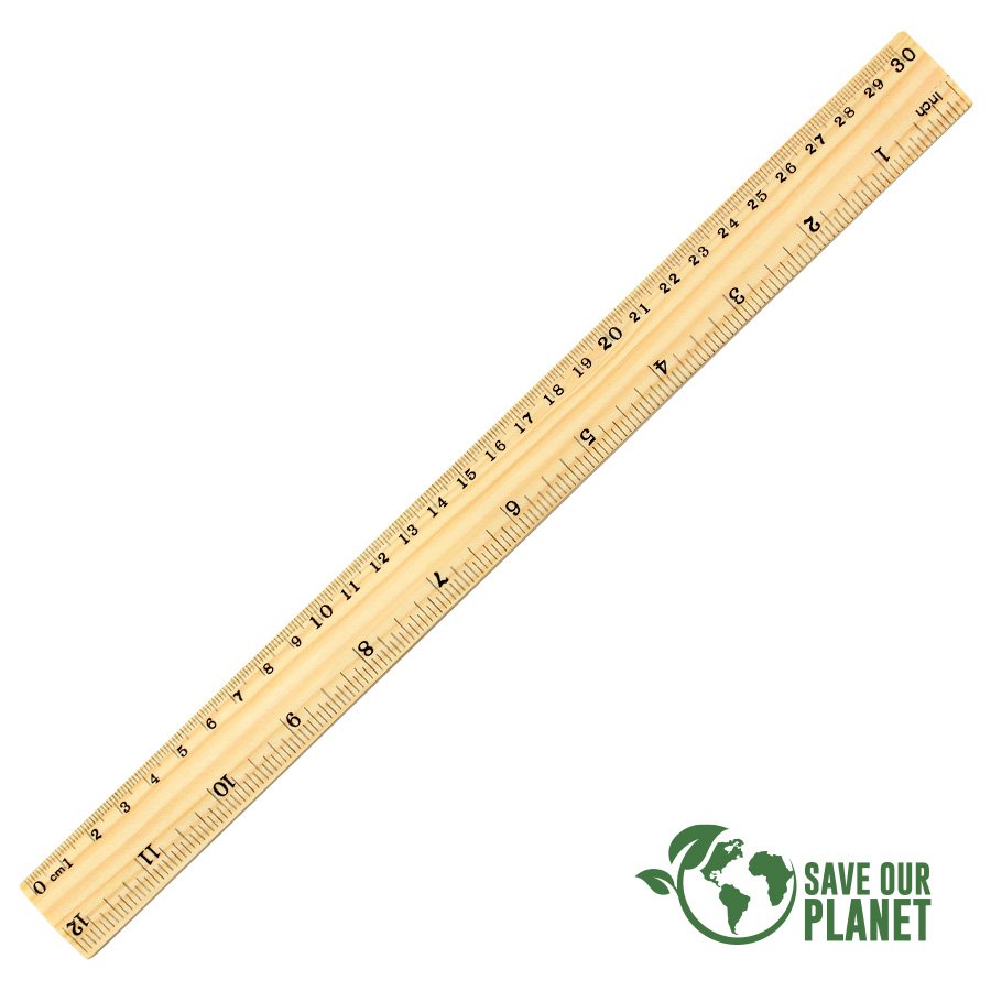 Regla de Madera 30 cm · GF Group