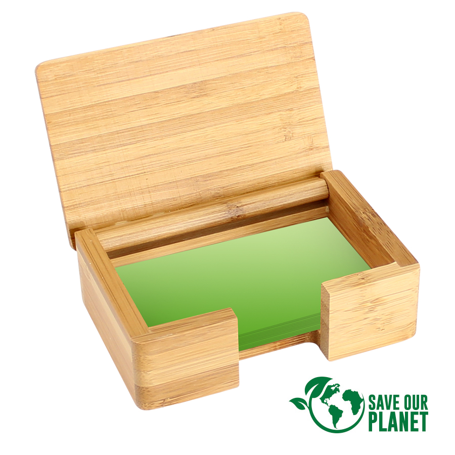 Tarjetero Sobremesa de Bamboo — Accesorios · GF Group