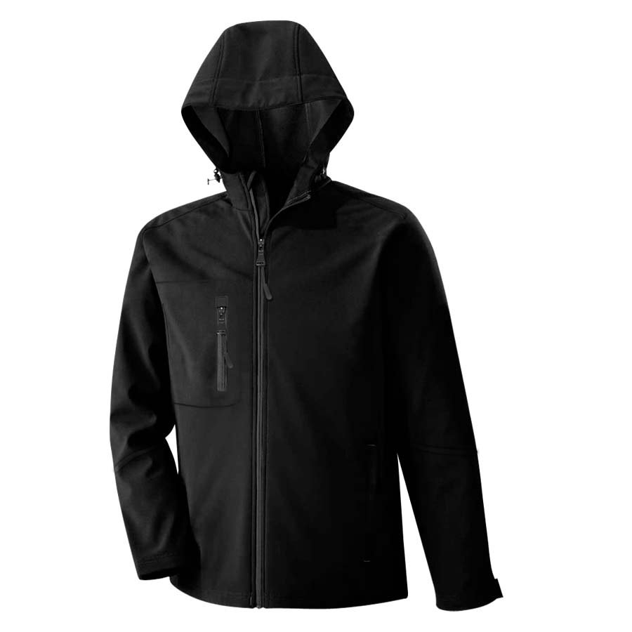 Chaqueta c/Gorro Softshell Hombre Manga — vista 3 · GF Group