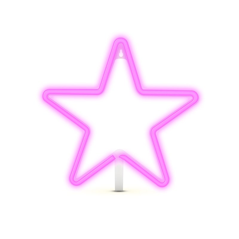 LUZ NEÓN ESTRELLA — Hogar y outdoor · GF Group