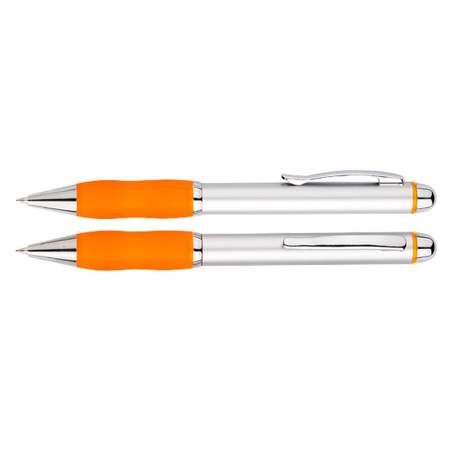 Bolígrafo Plástico Qasar Silver — vista 4 · GF Group