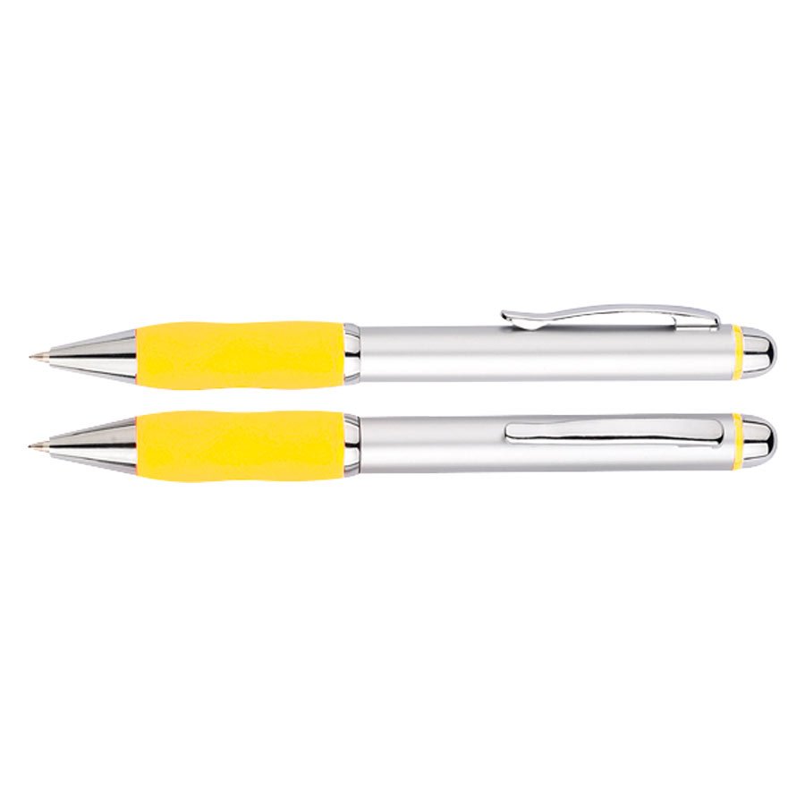Bolígrafo Plástico Qasar Silver — vista 5 · GF Group