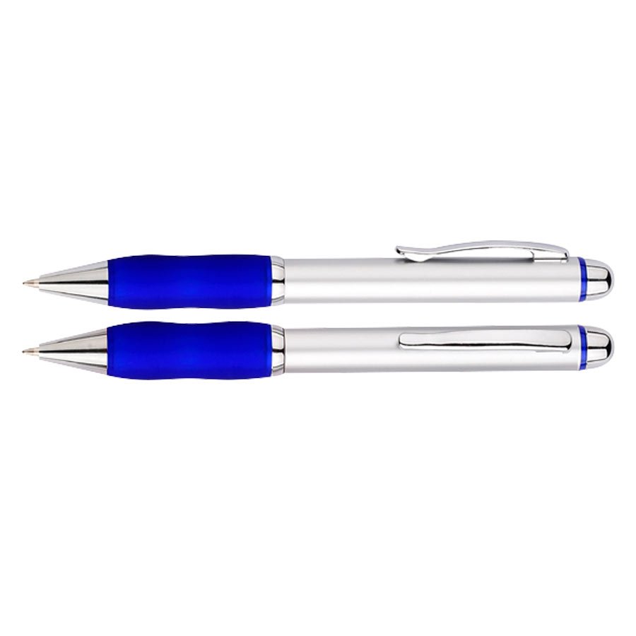 Bolígrafo Plástico Qasar Silver — vista 2 · GF Group