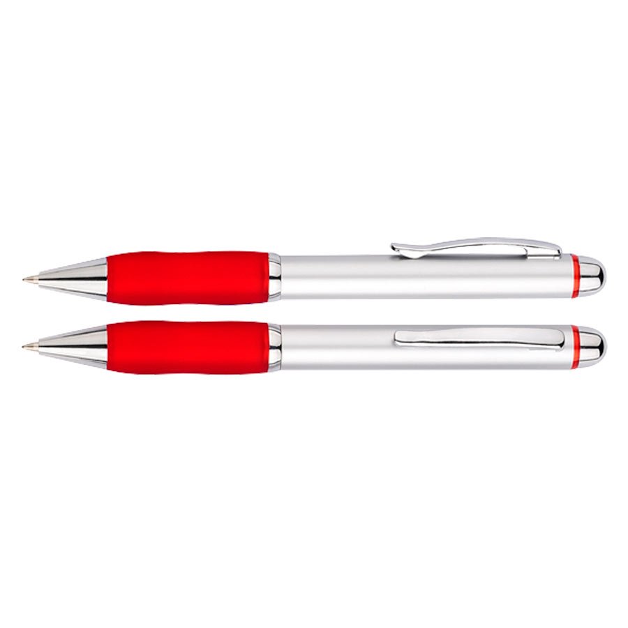 Bolígrafo Plástico Qasar Silver — vista 3 · GF Group