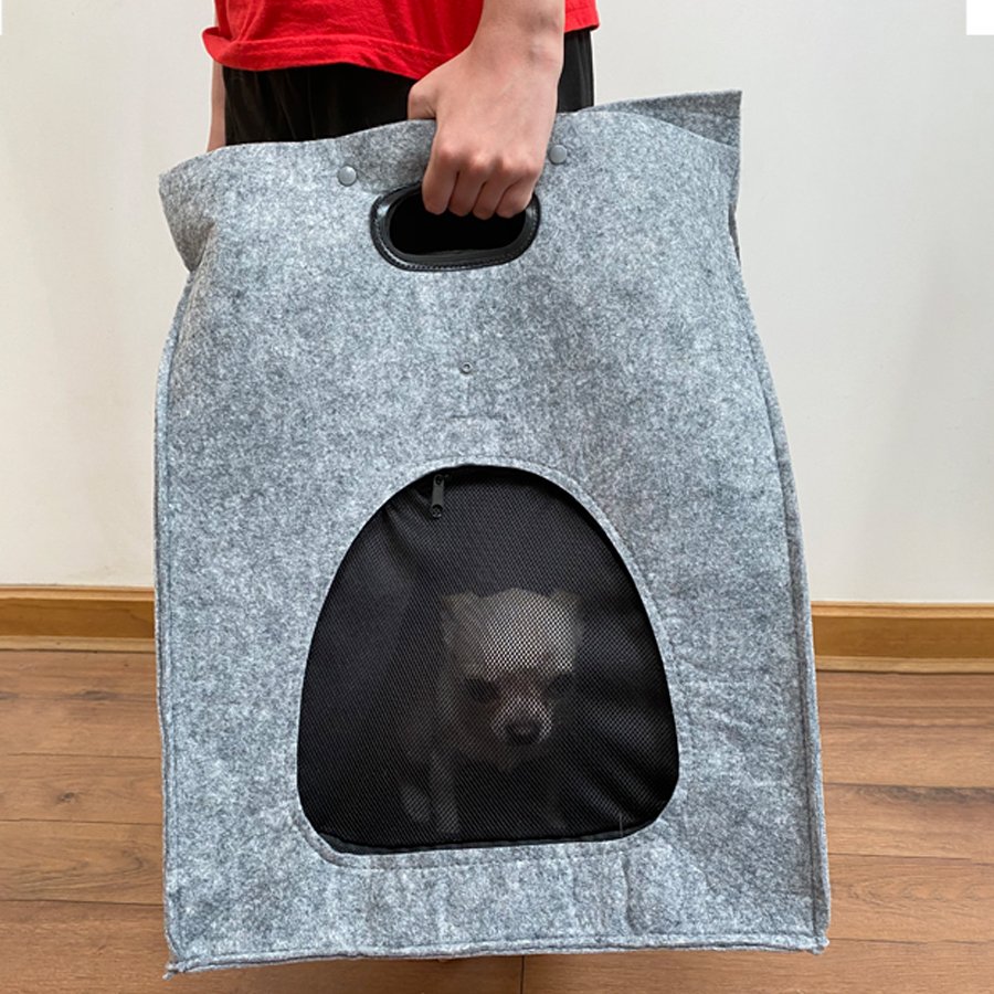 Bolso de Fieltro Porta-Mascota · GF Group