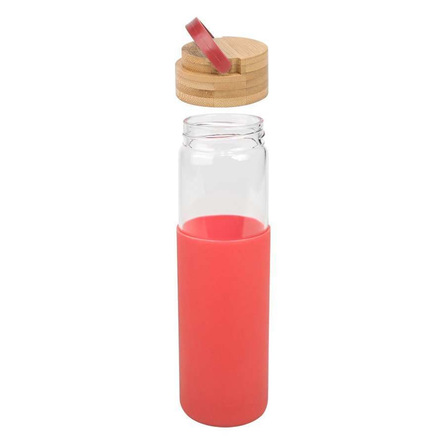 Botella de Vidrio con funda de silicona 600cc — vista 5 · GF Group