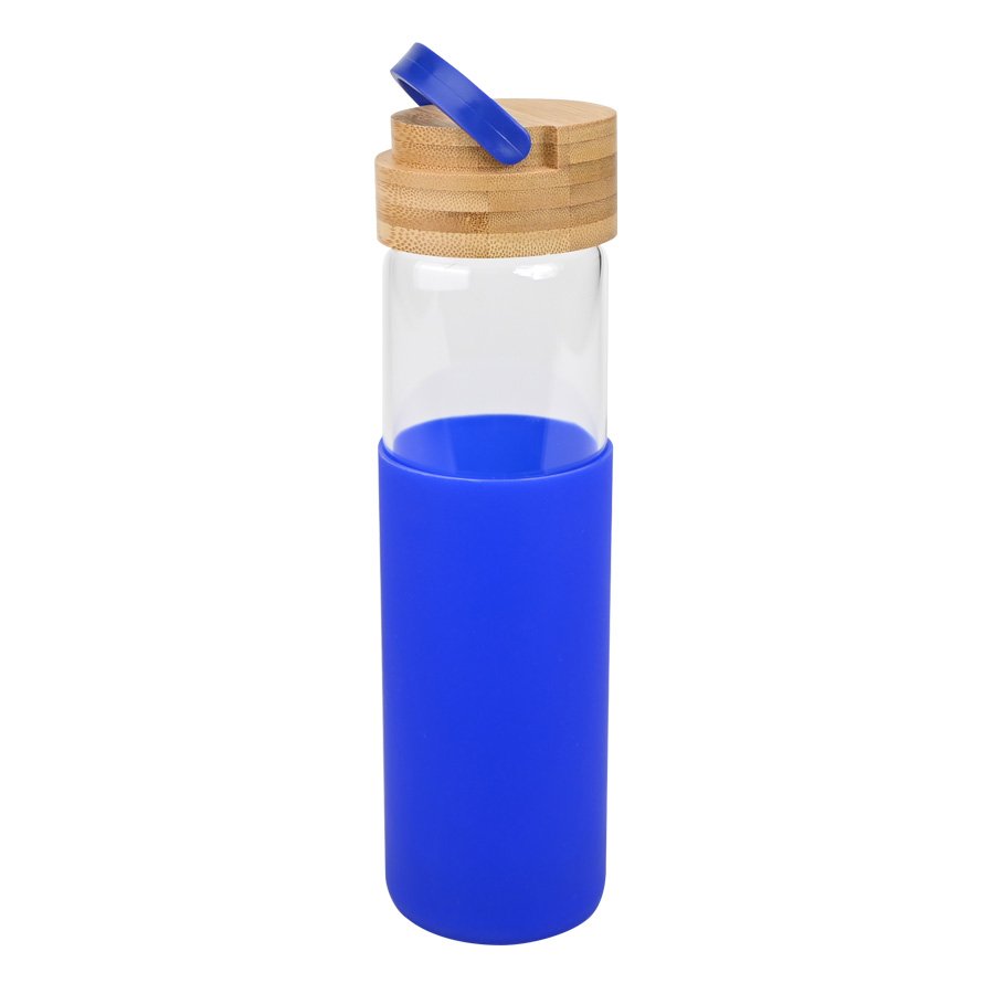 Botella de Vidrio con funda de silicona 600cc — vista 2 · GF Group