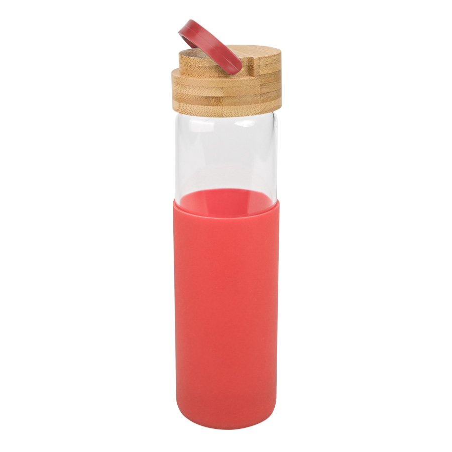 Botella de Vidrio con funda de silicona 600cc — vista 4 · GF Group