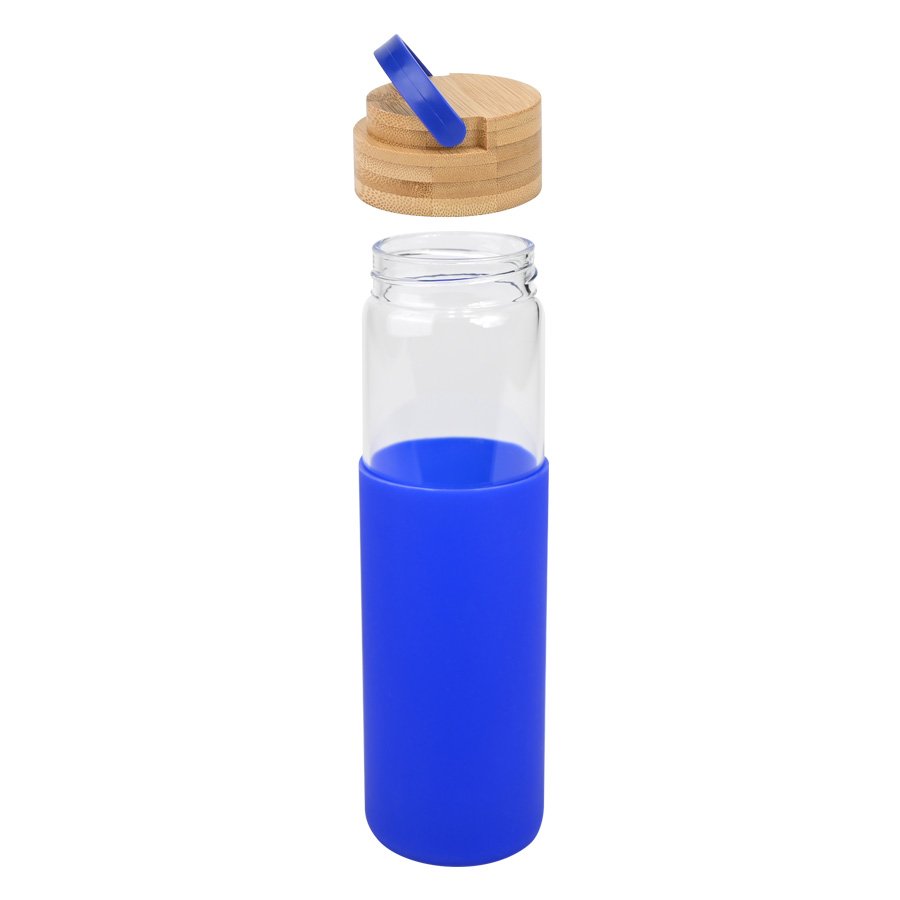Botella de Vidrio con funda de silicona 600cc — vista 3 · GF Group