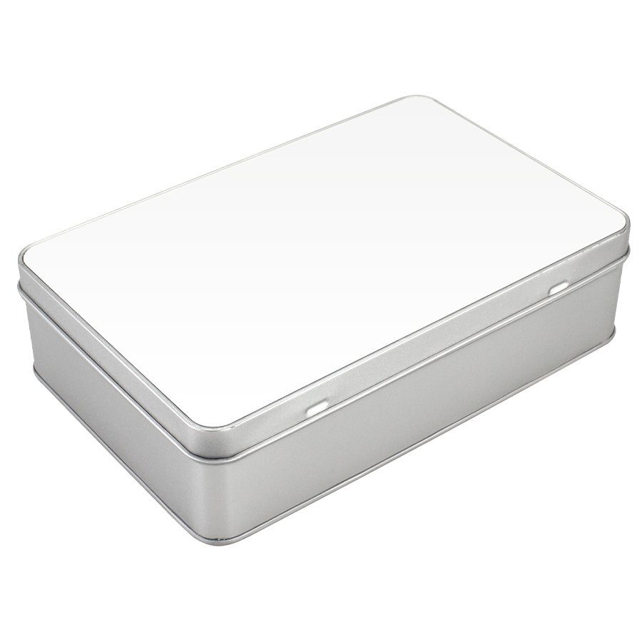 Caja Metálica Rectangular Sublimación — vista 2 · GF Group