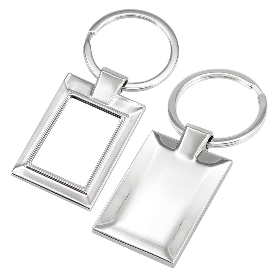 Llavero Metálico Rectangular — vista 4 · GF Group