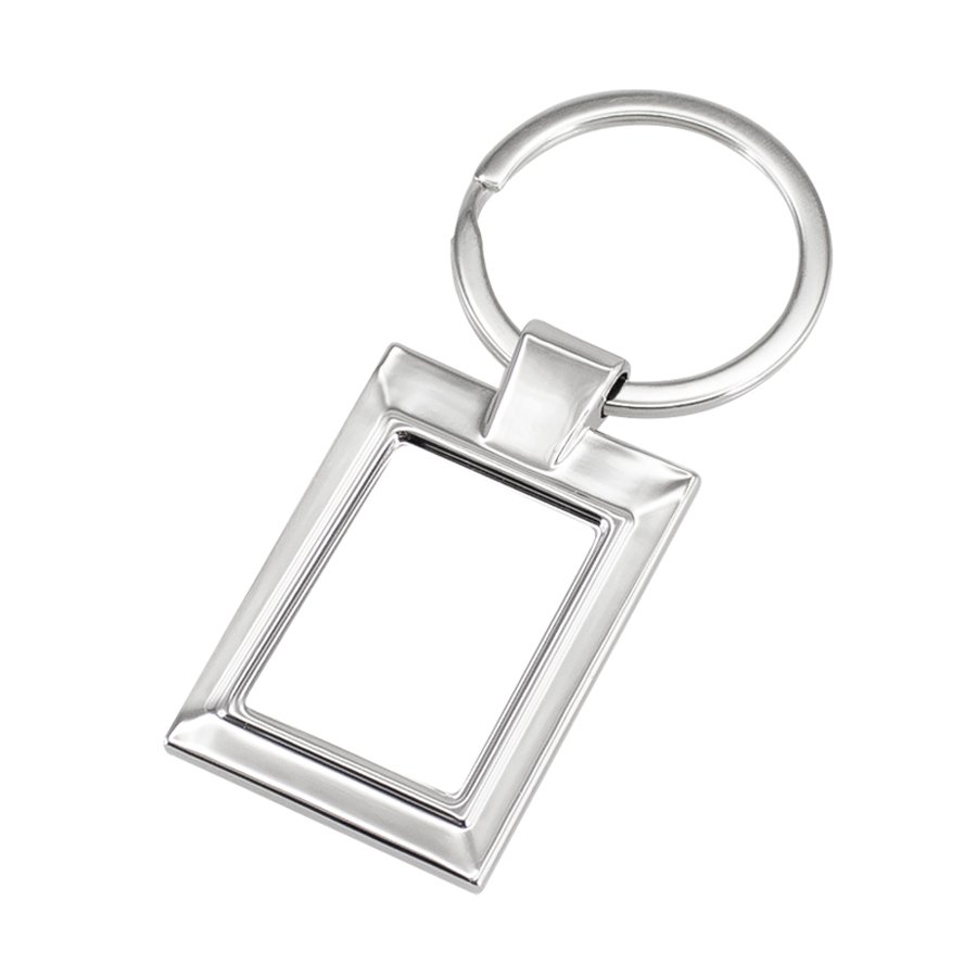Llavero Metálico Rectangular · GF Group