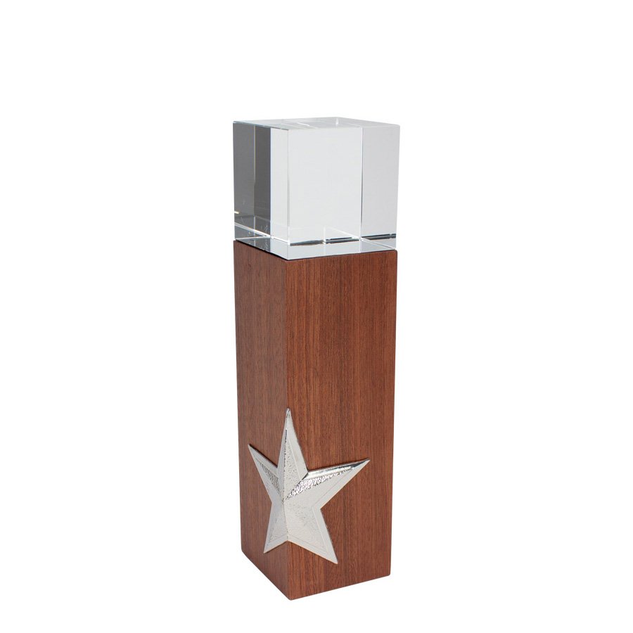 Trofeo de Madera y Cristal «Silver Star» · GF Group