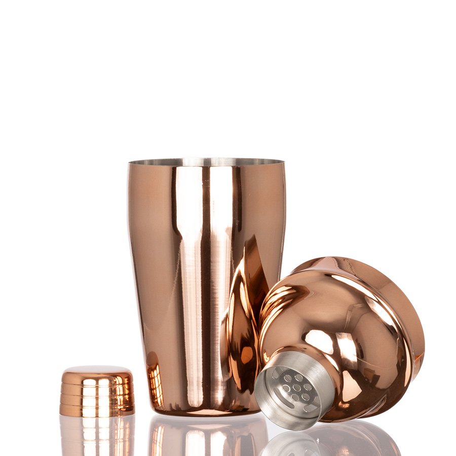 Coctelera metálica encobrizada «COPPER» 500cc — vista 4 · GF Group