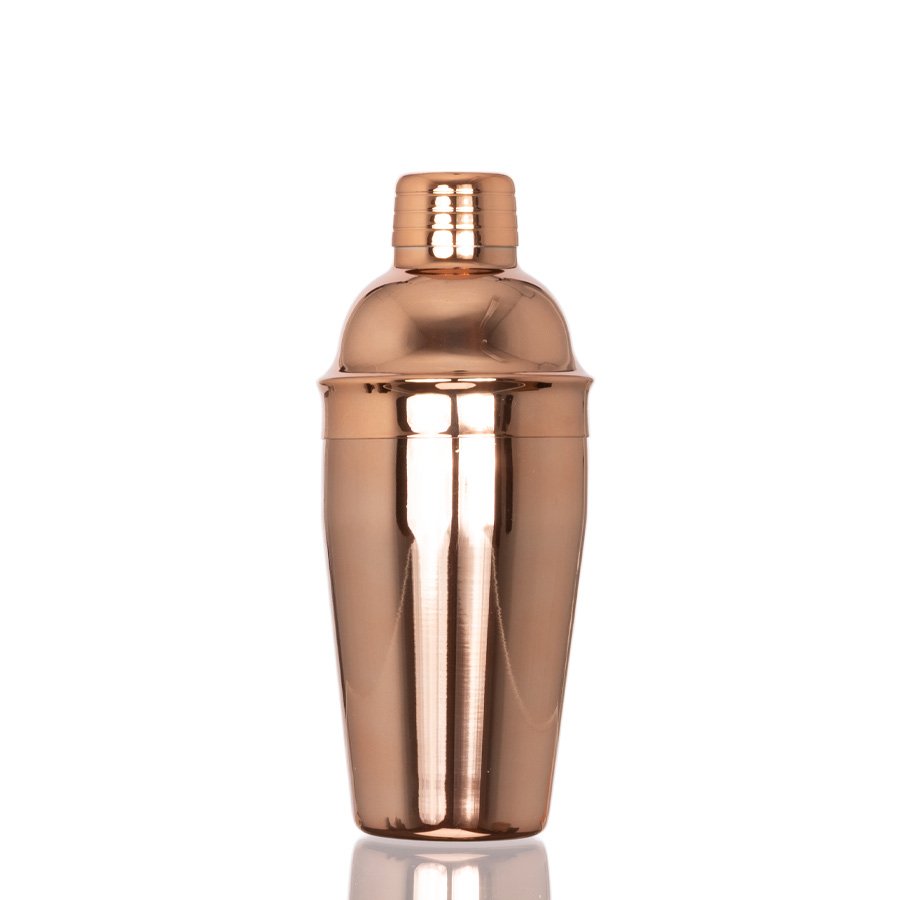 Coctelera metálica encobrizada «COPPER» 500cc · GF Group