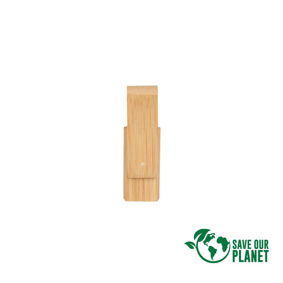USB Pendrive giro 64GB de Bamboo — vista 2 · GF Group