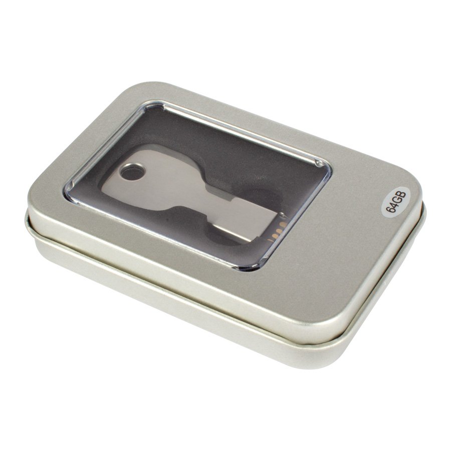 USB Pendrive 64GB con forma de llave — vista 2 · GF Group