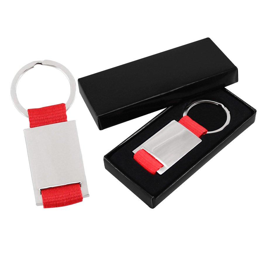 Llavero Metálico Strap — vista 3 · GF Group