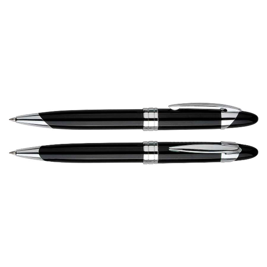 Bolígrafo Metálico Black Pearl — vista 3 · GF Group