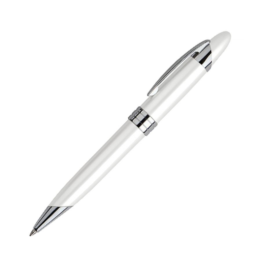 Bolígrafo Metálico White Pearl · GF Group