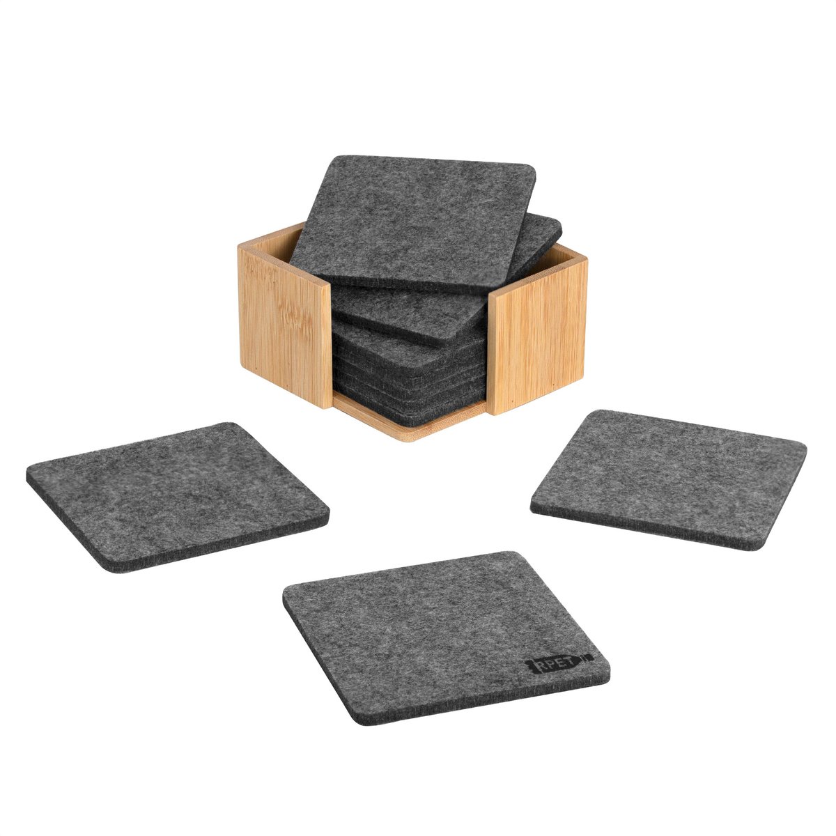 Posavasos de RPET "KOSTER" — vista 6 · GF Group