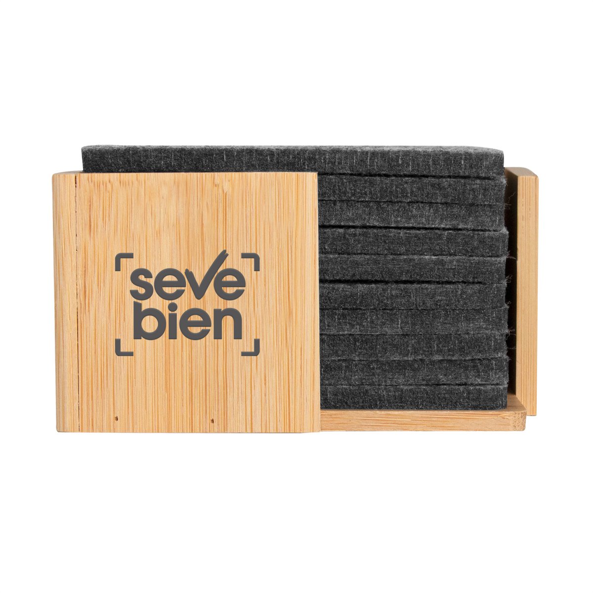 Posavasos de RPET "KOSTER" — vista 4 · GF Group