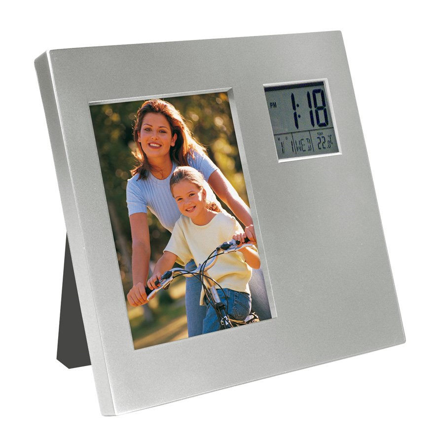 Porta-Retrato con Reloj Digital — vista 2 · GF Group