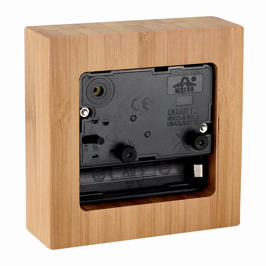 Reloj Despertador de Bamboo — vista 2 · GF Group