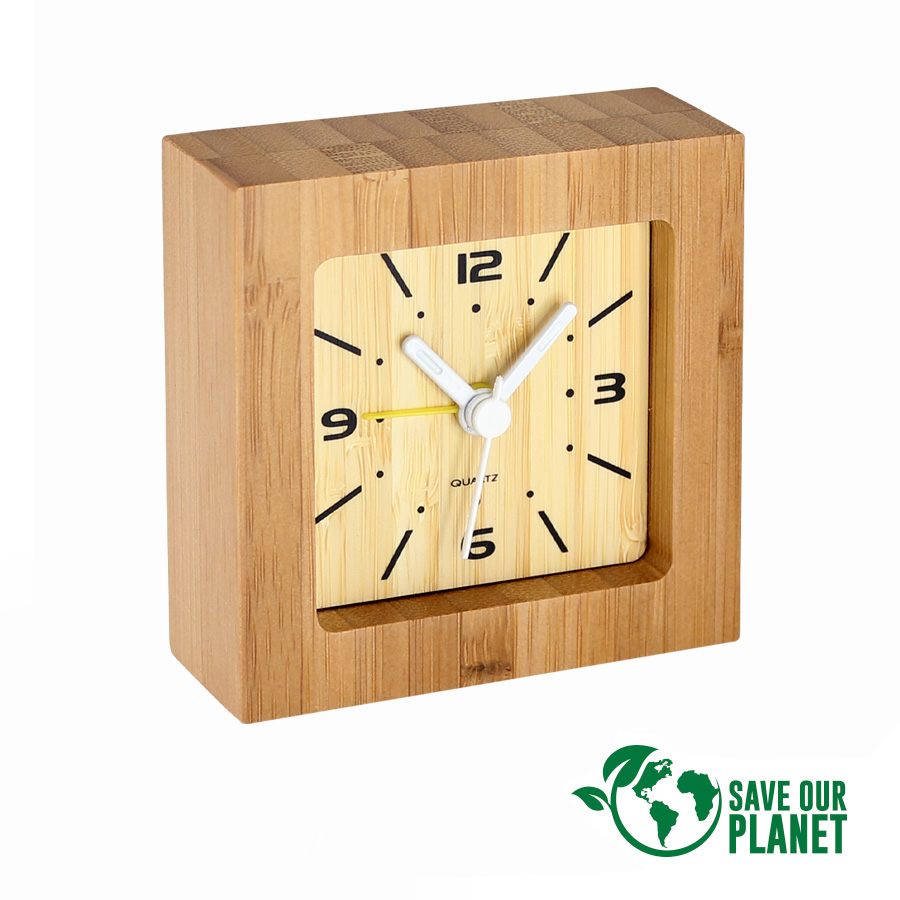 Reloj Despertador de Bamboo — Tecnología · GF Group