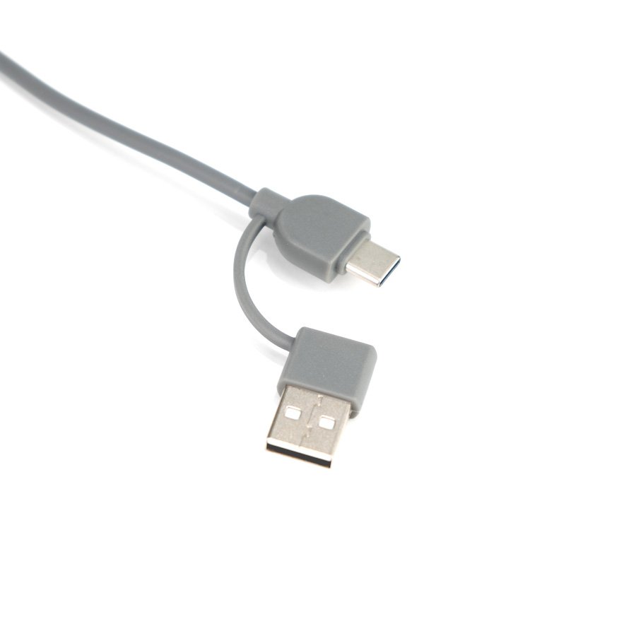 Connect Multicargador 4 en 1 de Bamboo con llavero. — vista 3 · GF Group