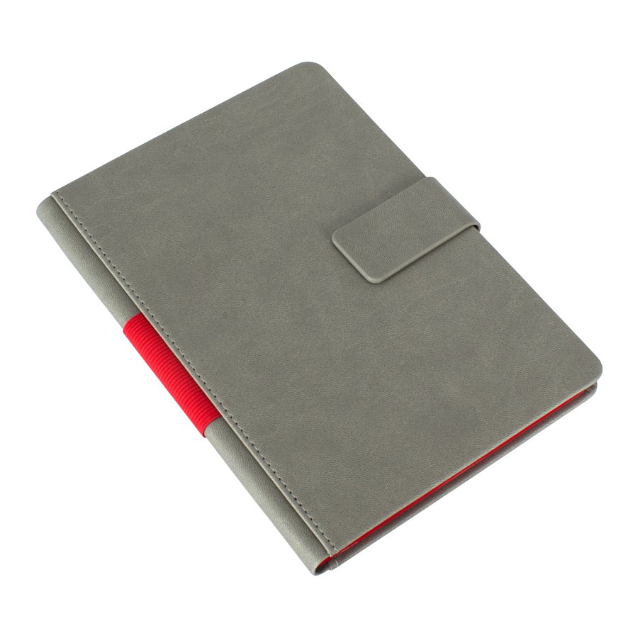 Cuaderno Gris cierre imantado — vista 5 · GF Group