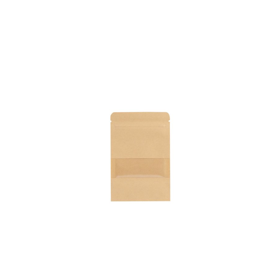 Bolsa doypack 80ml de papel kraft, para Alimentos — vista 2 · GF Group