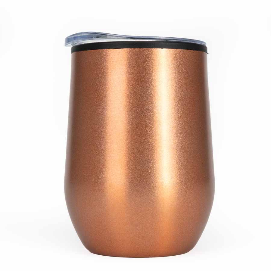 Mug metálico encobrizado 350cc — vista 4 · GF Group