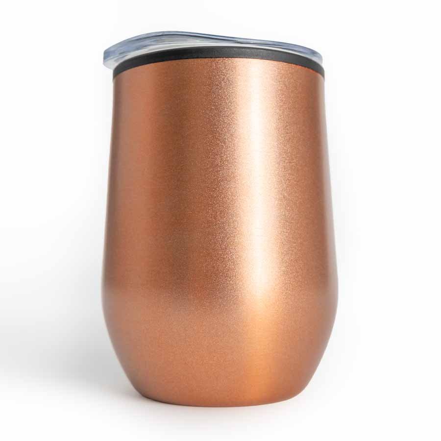 Mug metálico encobrizado 350cc — vista 5 · GF Group