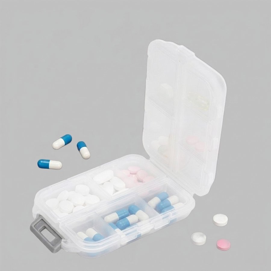 Pastillero Plástico 10 compartimentos «DOCTOR» — vista 4 · GF Group