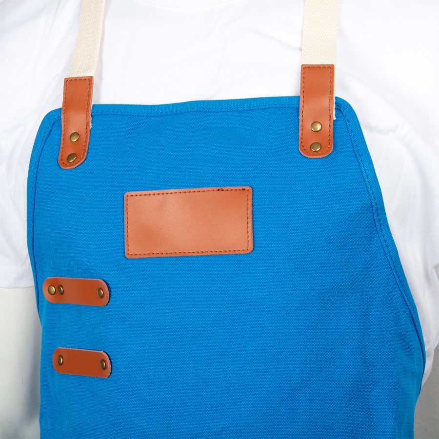 Pechera Asador Canvas Algodón 10 onzas — vista 4 · GF Group