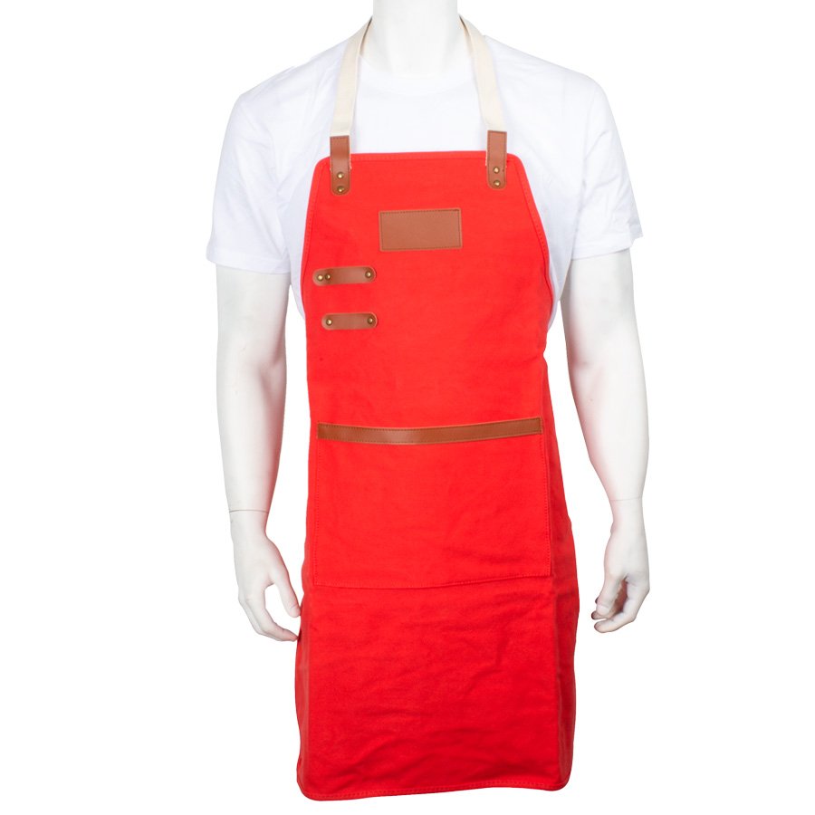 Pechera Asador Canvas Algodón 10 onzas — vista 6 · GF Group