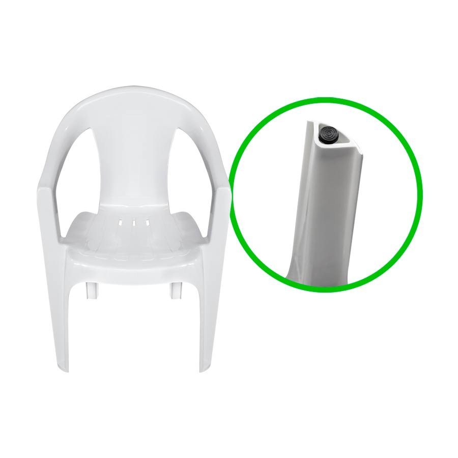 Silla Plástica Milán — vista 5 · GF Group
