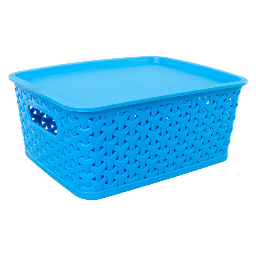 Canasto plástico 5 lt con tapa — vista 3 · GF Group