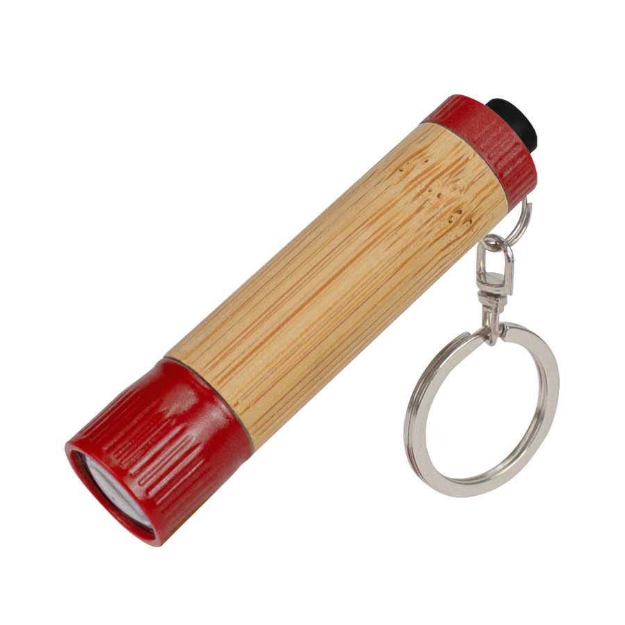 Llavero-Linterna LED cuerpo Bamboo — vista 6 · GF Group