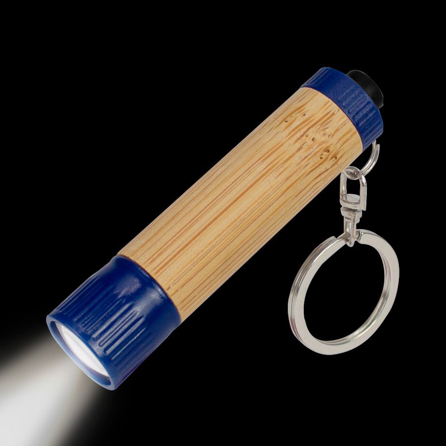 Llavero-Linterna LED cuerpo Bamboo — vista 2 · GF Group