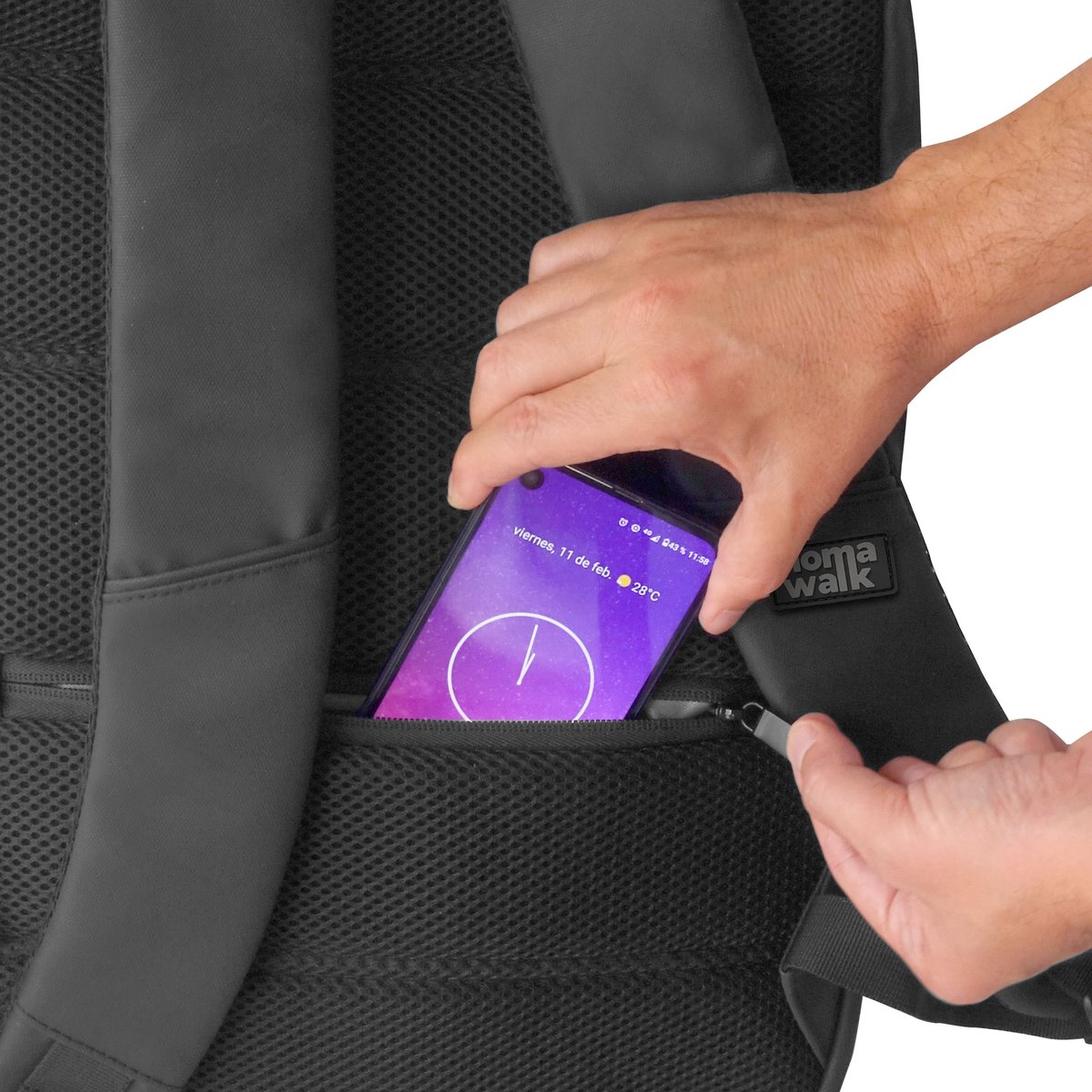 MOCHILA "NET&TECH" — vista 6 · GF Group