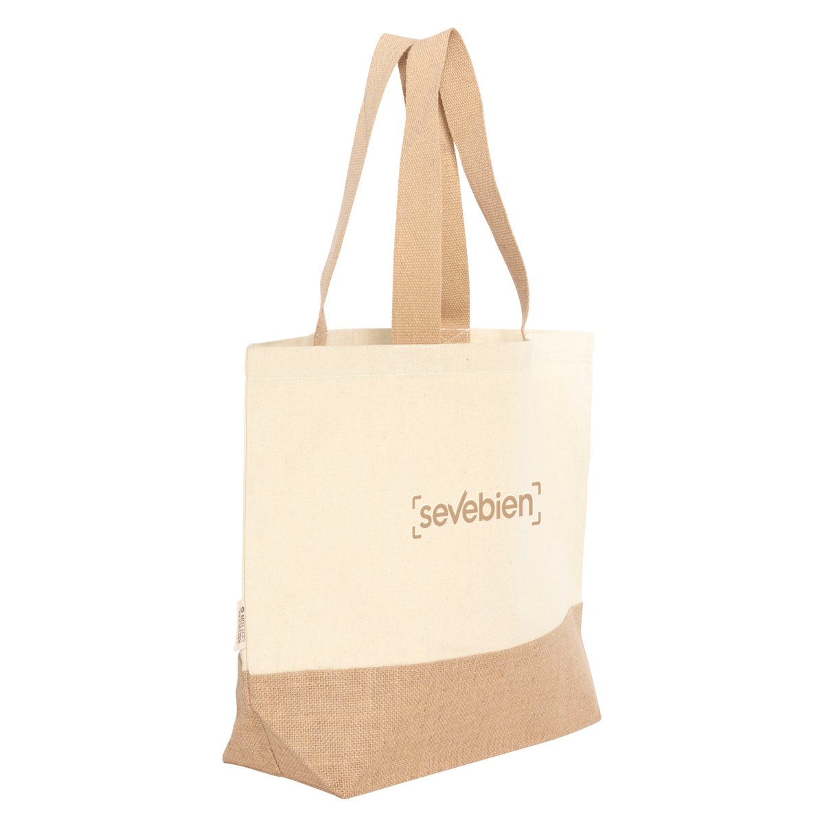 Bolsa de algodón y yute "YONA" — vista 2 · GF Group